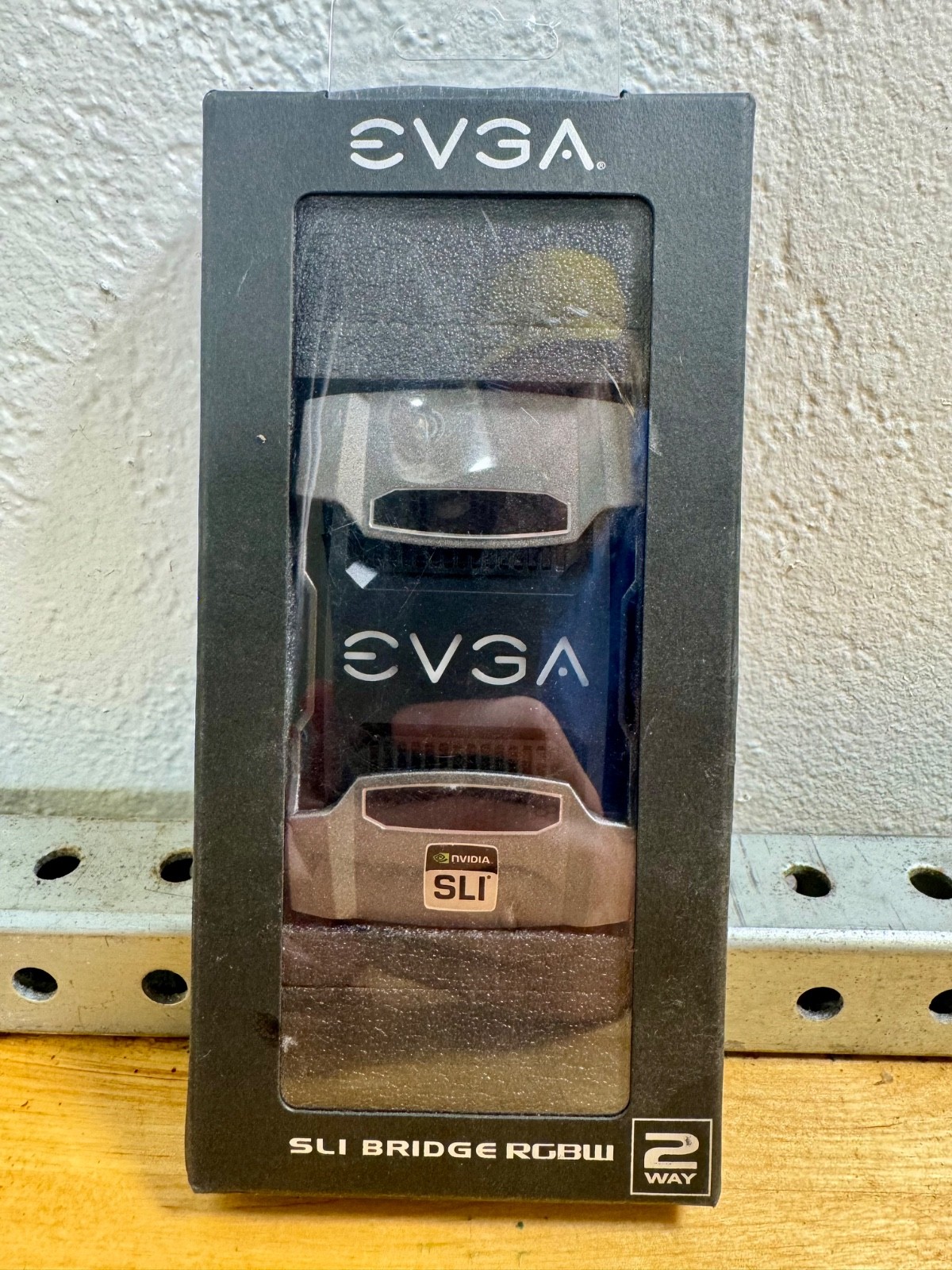 NEW EVGA NVIDIA SLI Bridge RGBW 2-Way | PN 100-2W-0027-LR | Genuine