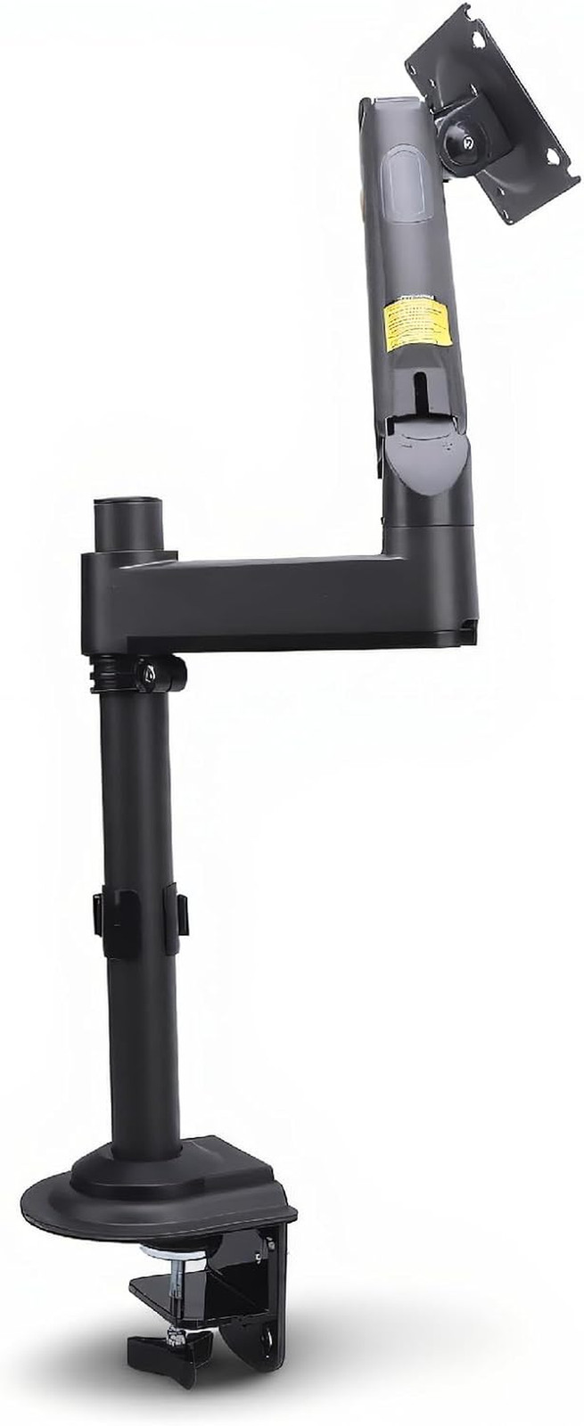 Single Display Monitor Mount, Heavy Duty Aluminum Adjustable Arm