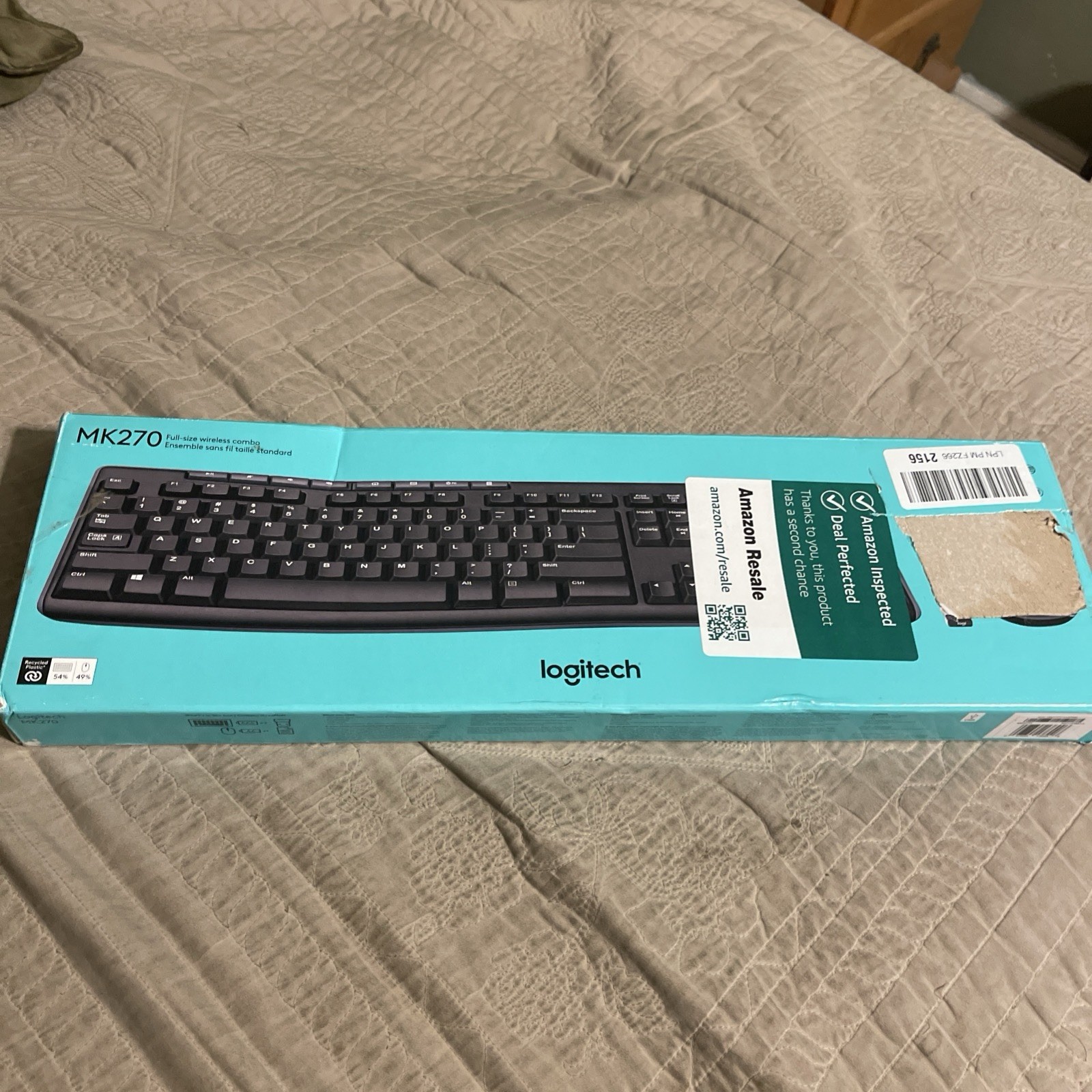 Logitech MK270 Wireless Keyboard ONLY- 920-008813