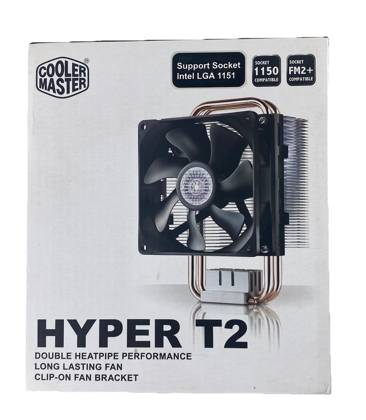 Cooler Master Hyper T2 RR-HT2-28PK-R1 Double Heatpipe Fan New