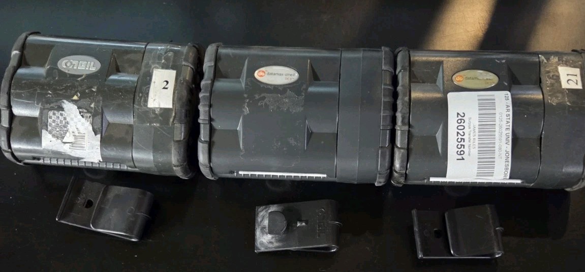 3x Datamax-O'Neil 200333-100 OC3 Portable Compact Barcode Printer