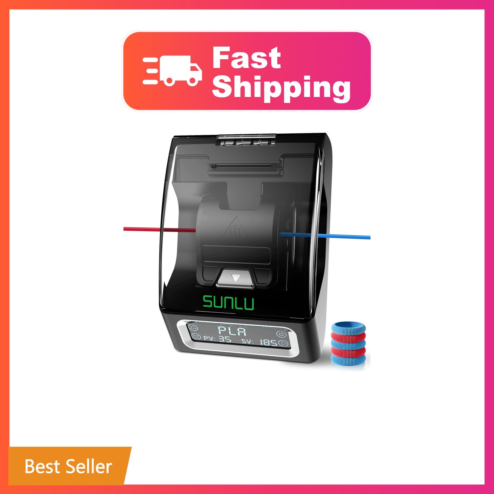 SUNLU Official Filament Connector, Fast Heating Filament Splicer for 3D Print...