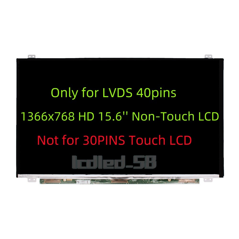 New Replacement Screen For LTN156AT30-T01 HD 1366x768 15.6'' LCD LED Display