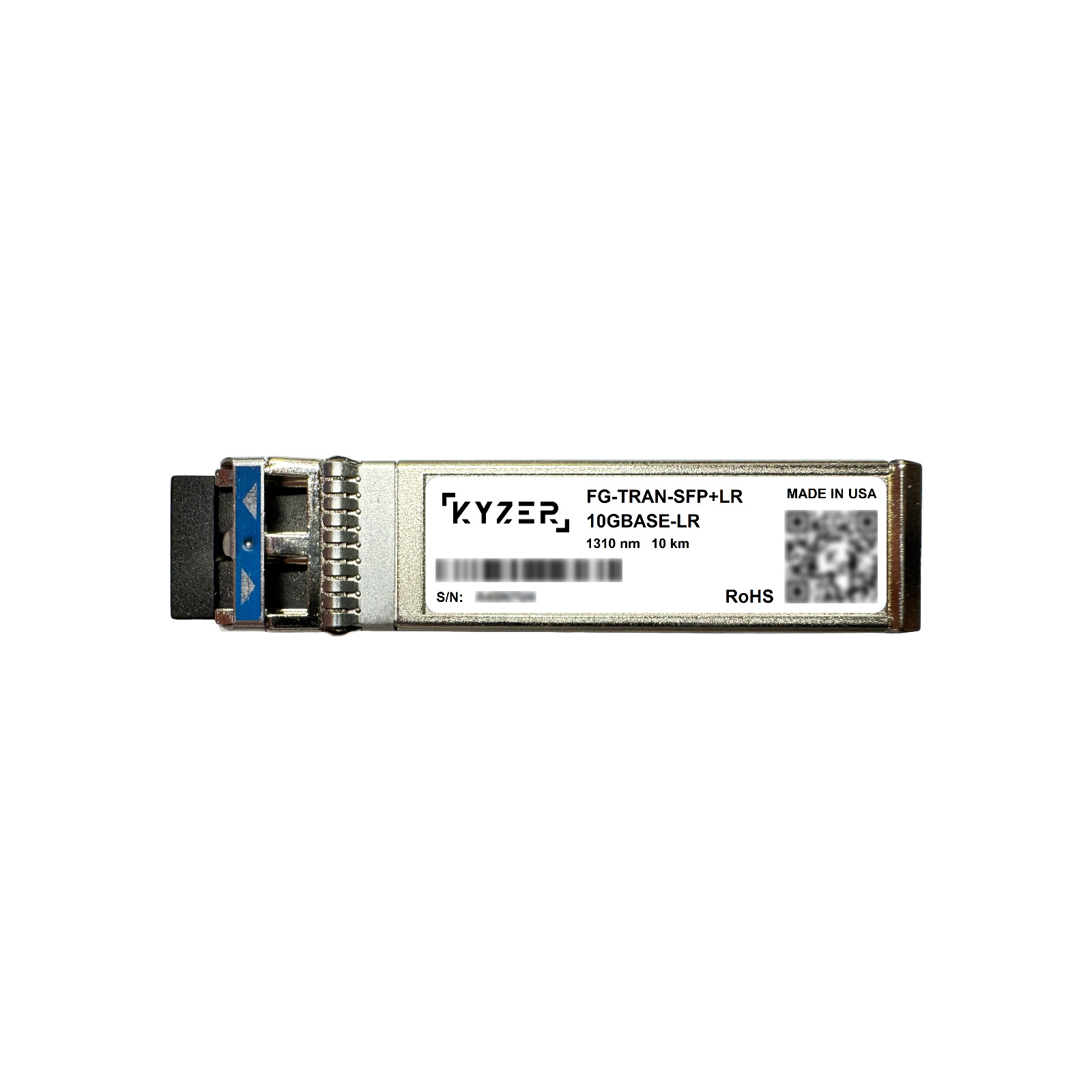 Fortinet FG-TRAN-SFP+LR 10GB 10GBASE-LR SFP+ 1310nm 10km Transceiver