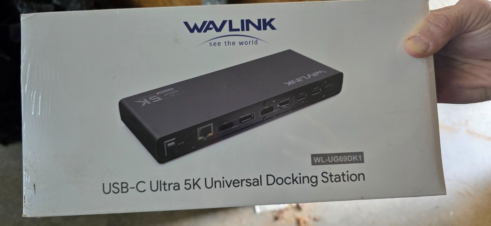 WAVLINK USB- C Ultra 5K Universal Docking Station (WL-UG69DK1) New In Box