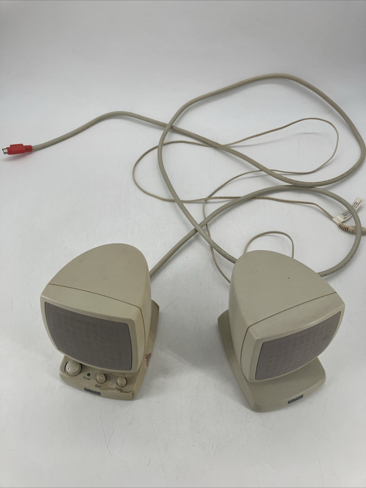 Altec Lansing ACS340 - Multimedia Computer Wired 3.5mm Speakers - TESTED WORKING