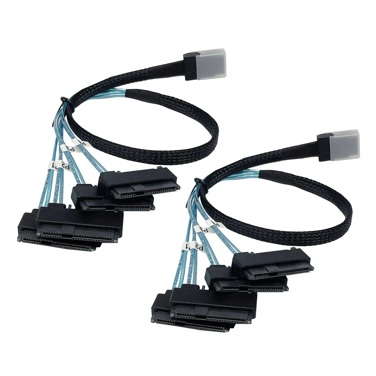 2PCS New 0.5M HDD Connectors SATA Power Cable With good wear resistance