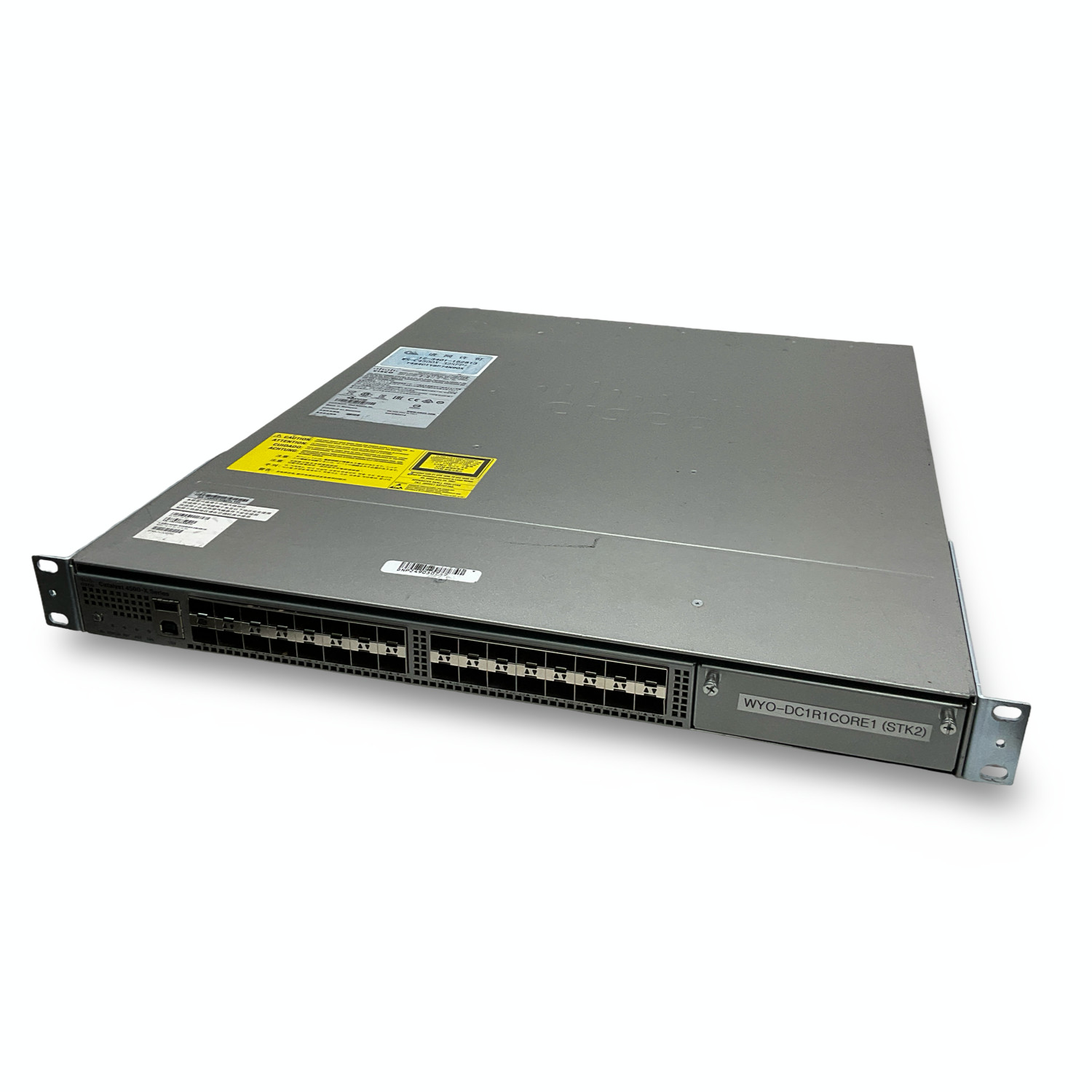 Cisco Catalyst WS-C4500X-32SFP+ 32 Ports Rack Mountable Switch with Dual AC PS