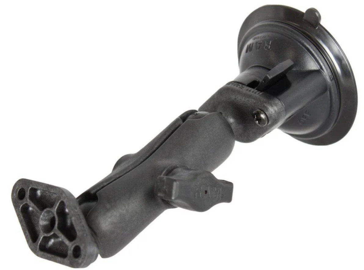 Ram Mount RAM-B-166U Twist Lock mount with double socket arm  base adapter - New