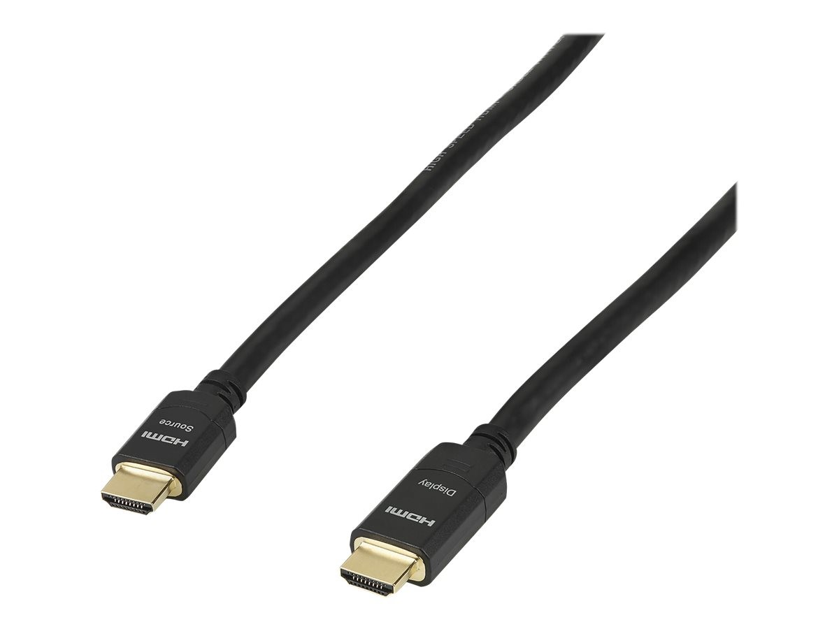 StarTechcom High Speed HDMI Cable St/St Active CL2 In-Wall - Ultra HD 4K HDMM20MA