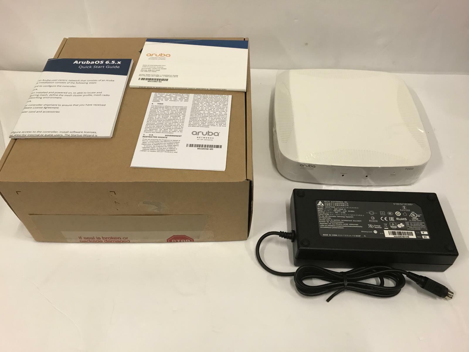 HPE Aruba 7008 8-Port 100W PoE Access Point Controller JX928A