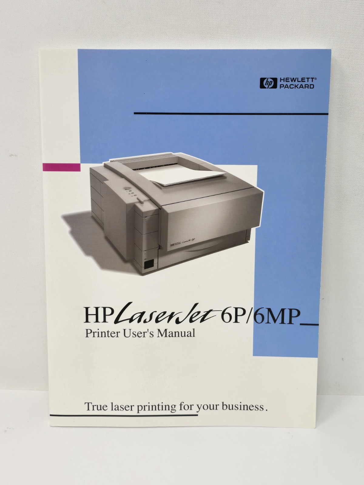 VTG 1997 Hewlett-Packard HP LaserJet 6P/6MP Printer User's Manual, 1st Ed., VGC