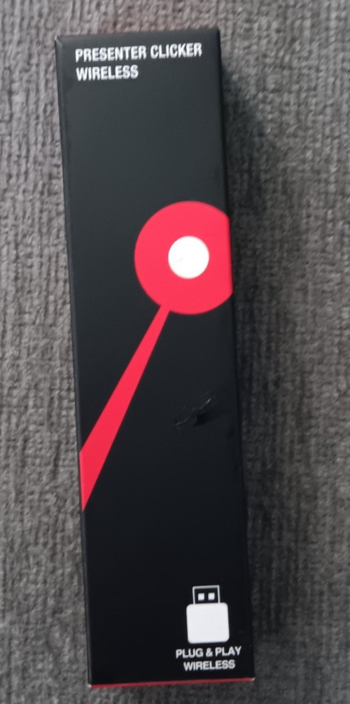 Wireless Presenter Clicker Good for.... Presentations :D