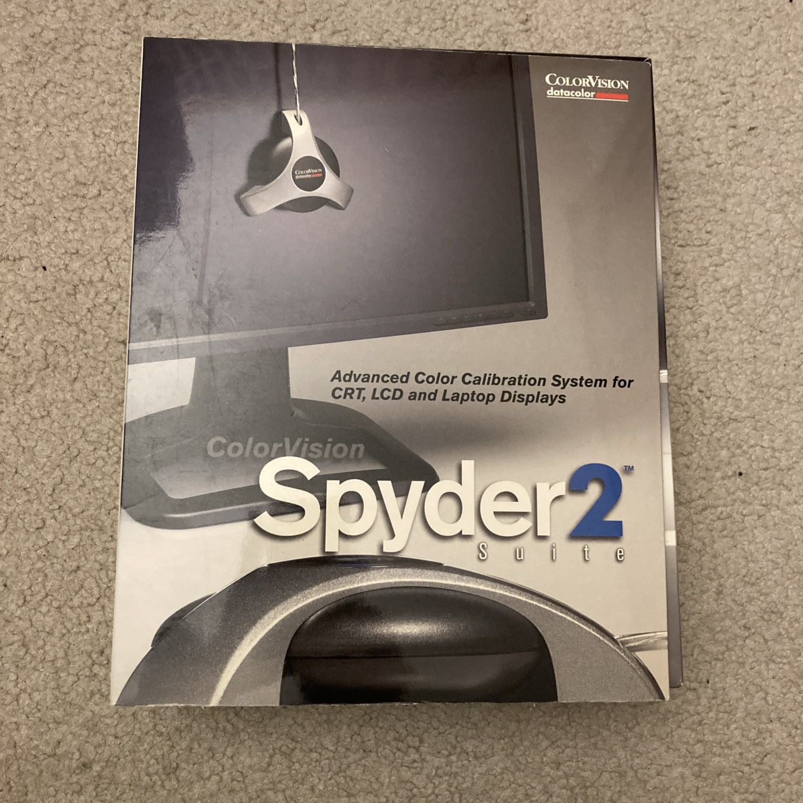 ColorVision Datacolor Spyder2 Suite Advanced Color Calibration System CRT,LCD +