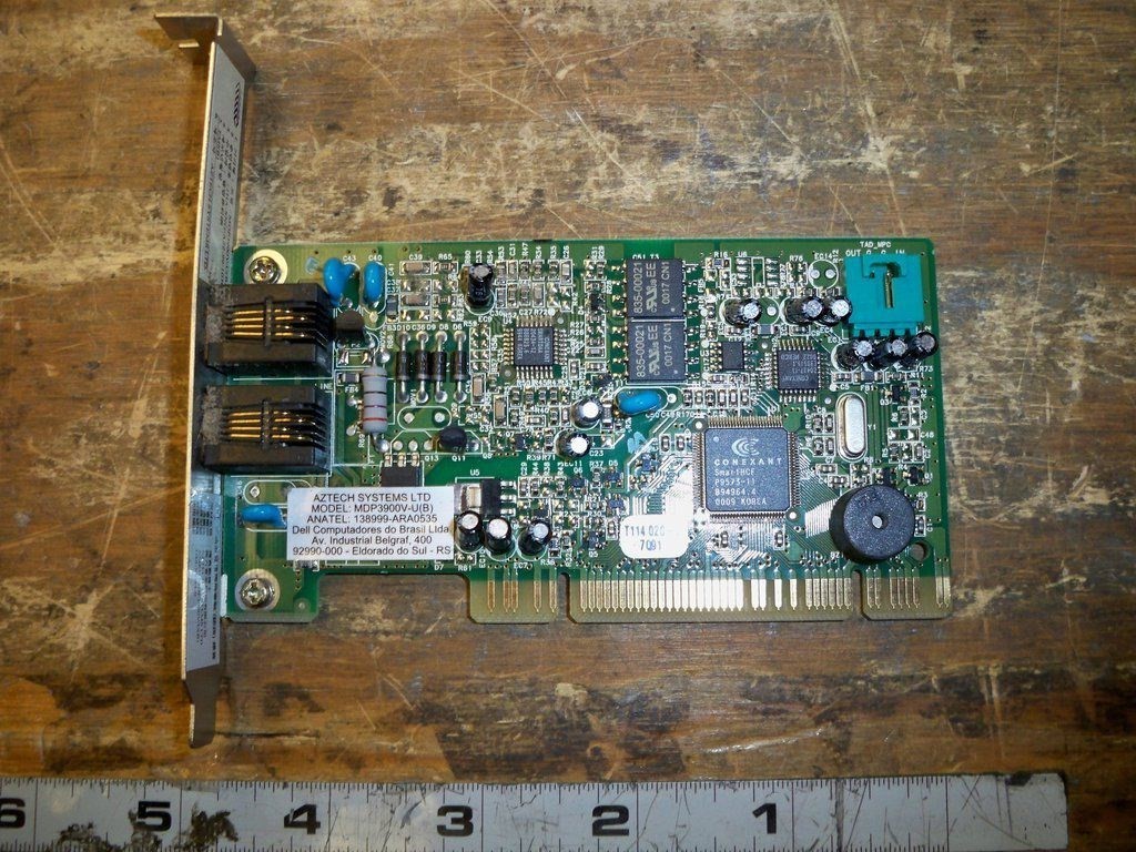 AZTECH SYSTEMS MDP3900V-U 00049XJC Fax/Data Modem PCI Card
