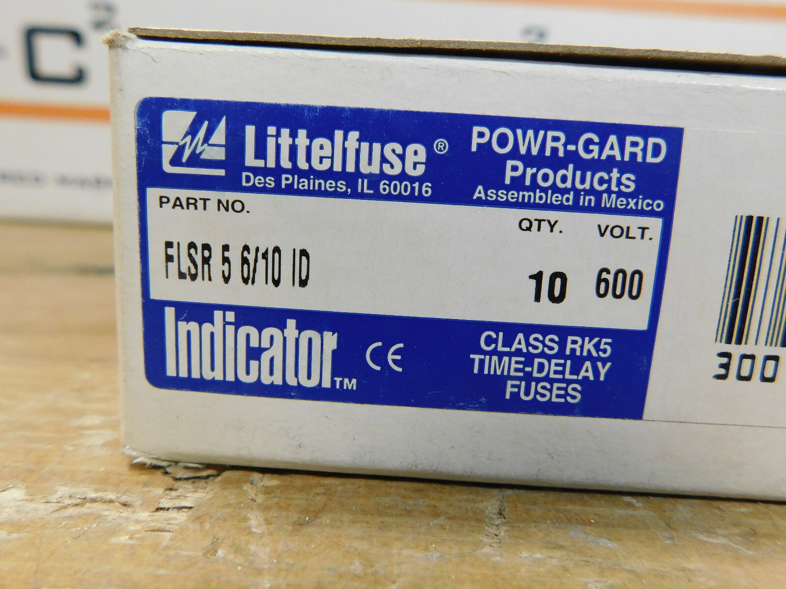 Littelfuse FLSR 5 6/10ID Class RK5 Time Delay Fuse FLSR56/10ID BOX OF 10 NEW CSQ