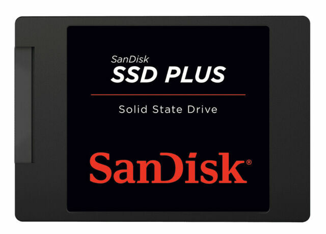 SanDisk SSD PLUS 2.5" 2TB SATA Internal SSD, Up to 545 MBs SDSSDA-2T00-G26