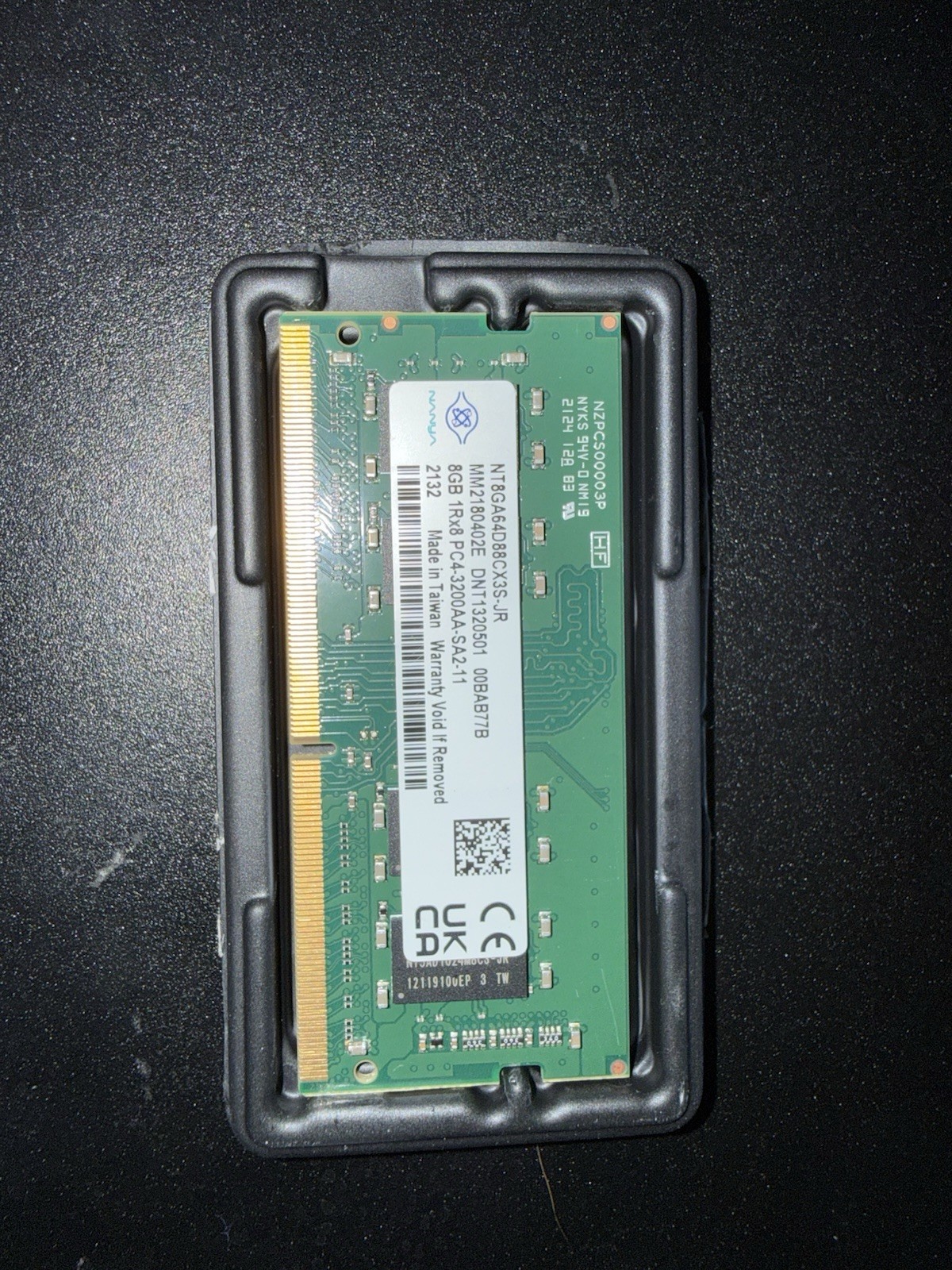 8GB 1Rx8 PC4-3200AA-SA2-11