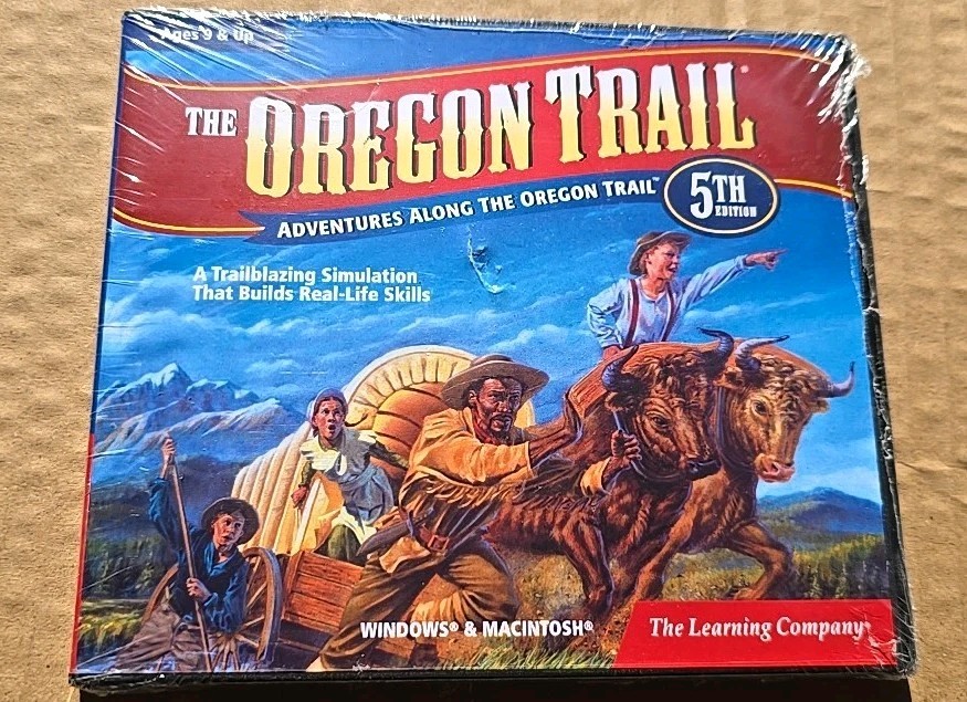 Oregon Trail 5th Edition - Ages 9+ - A Learning Company - NEW SEALED