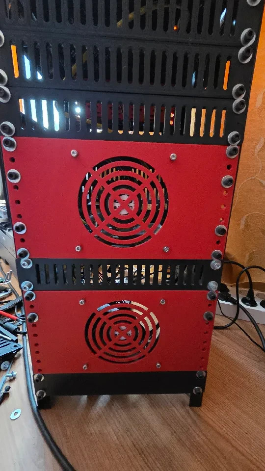 120mm Fan Panel 3U for 10 Inch Mini Server Rack
