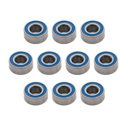4x10x4mm 10PCS MR104-2RS Ball Bearings Double Metal Shielded