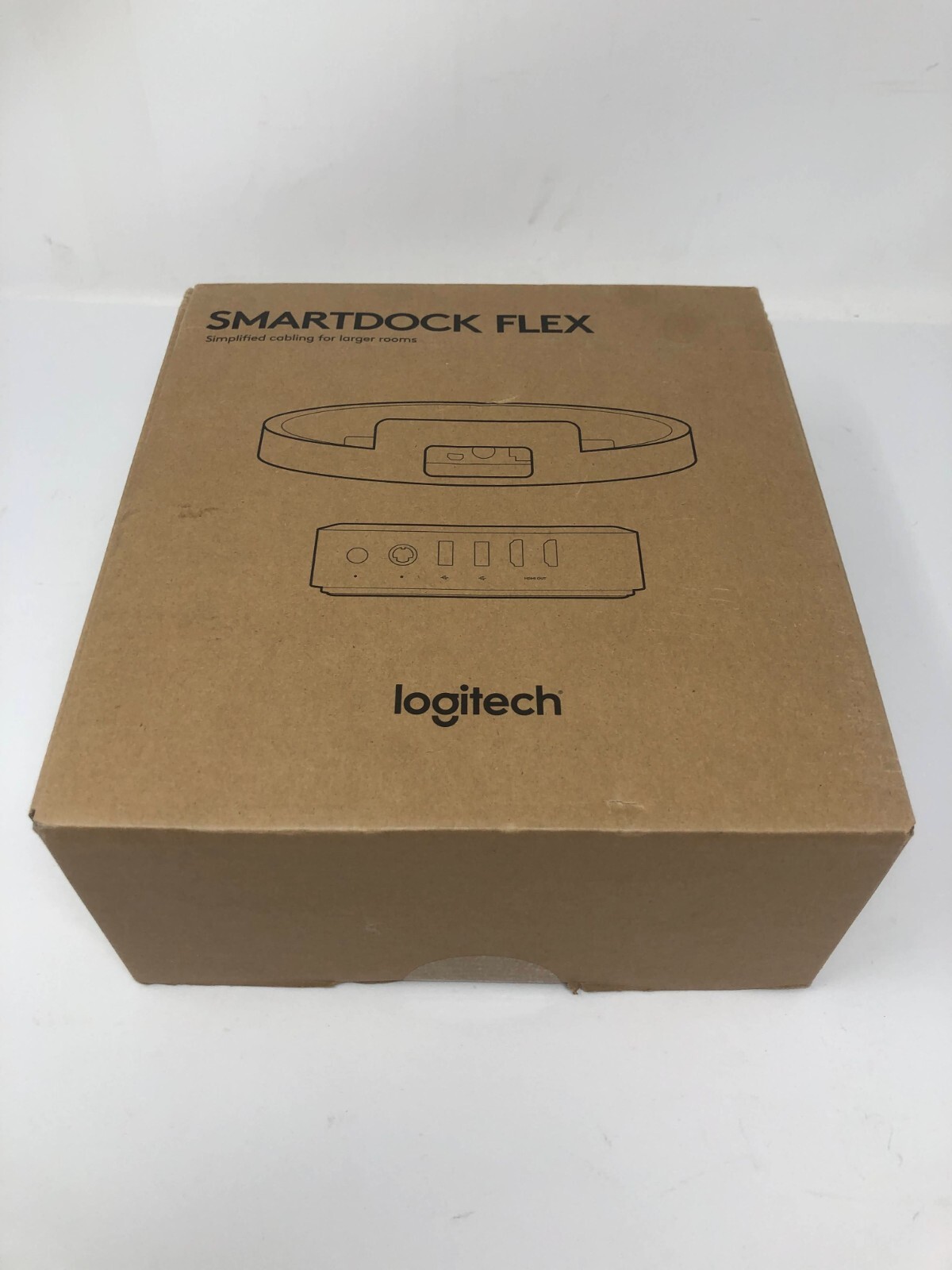 NEW Logitech 960-001213 SmartDock Flex A/V Extender 1080p (NO SmartDock)
