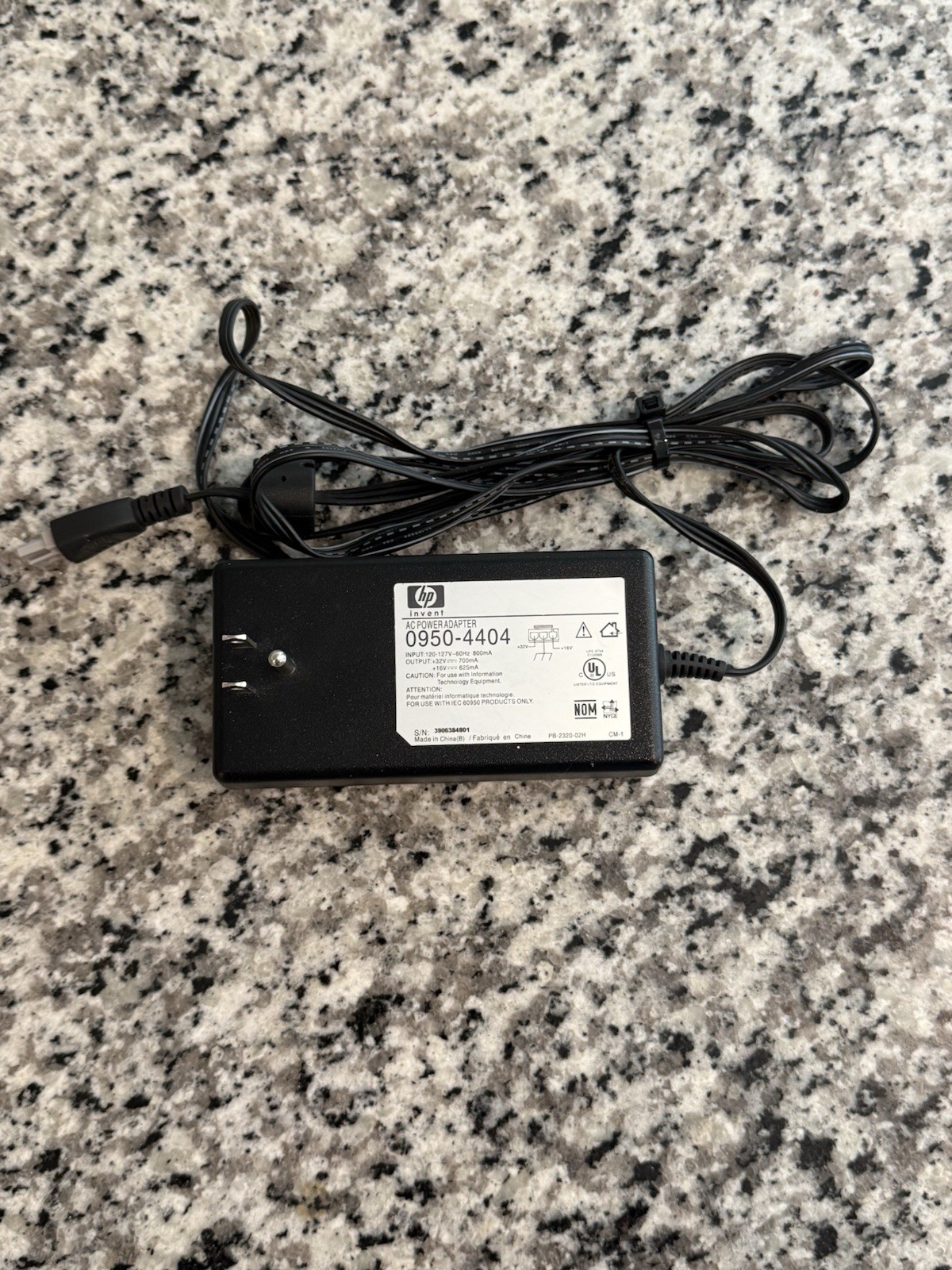 HP 0950-4404 Power Adapter +32V 700Ma +16V 625Ma Genuine HP