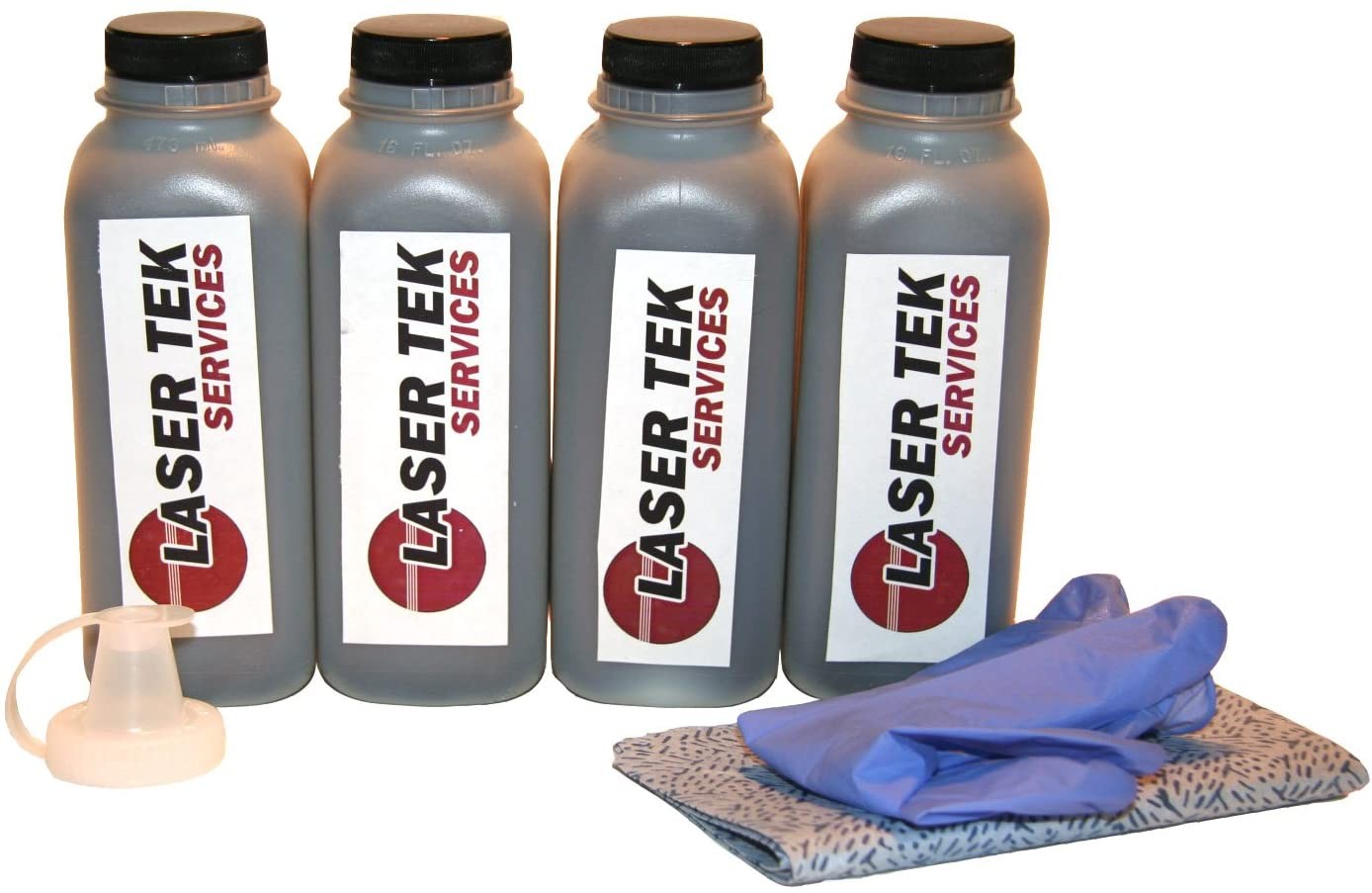 4Pk LTS FX7 L50 Black Toner Refill Kit Compatible for Canon ImageCLASS D660 D661