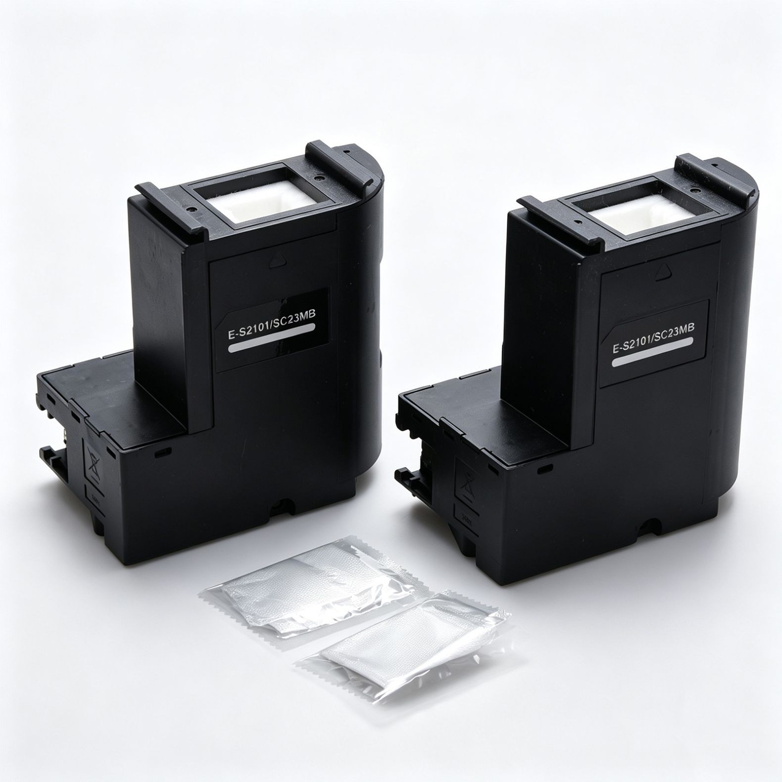 2PCS S2101 Maintenance Box Waste Ink Tank Replacement For Epson Printer