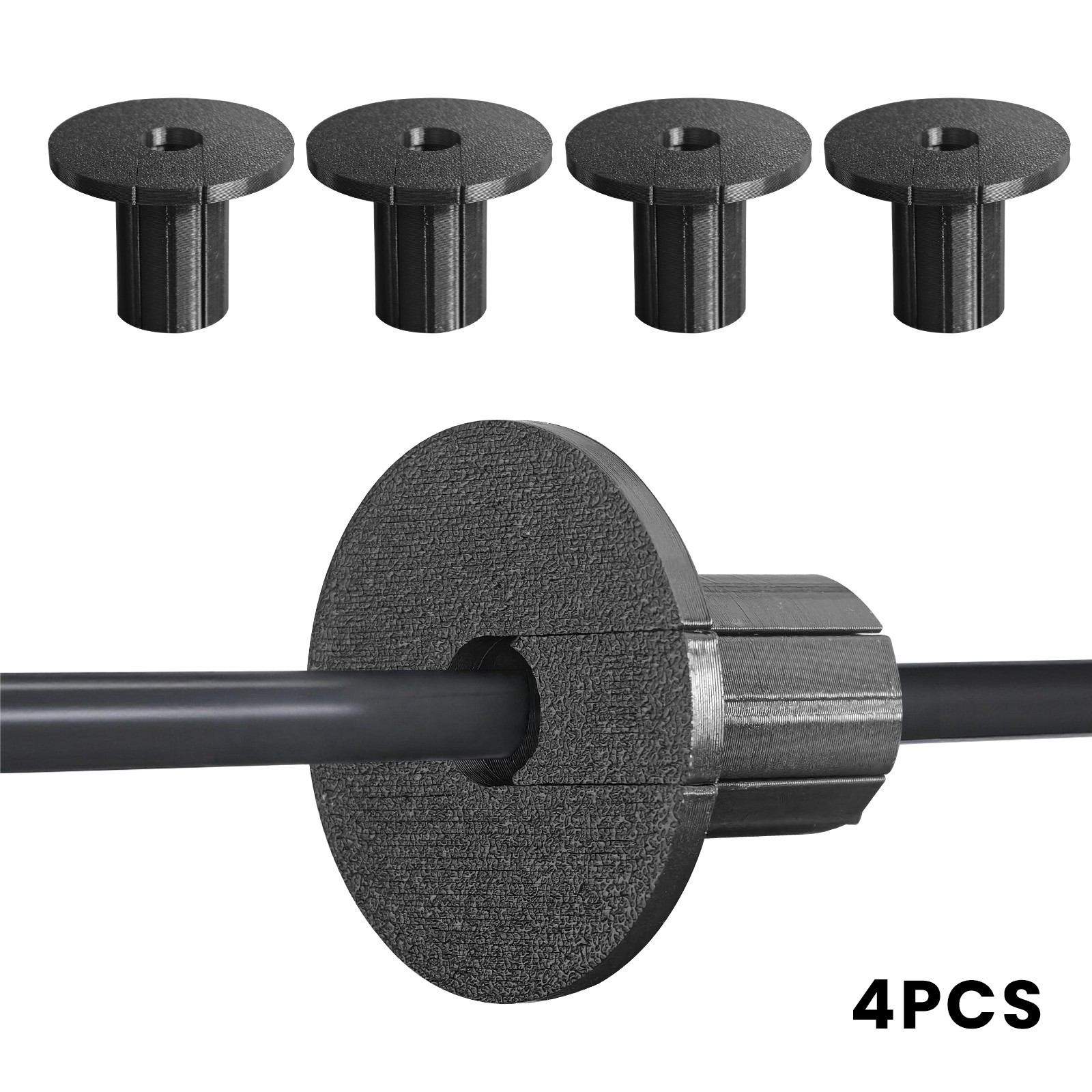 4Pcs 3/4 Inch Split Grommet Starlink Cable Wall Pass Through Bushing