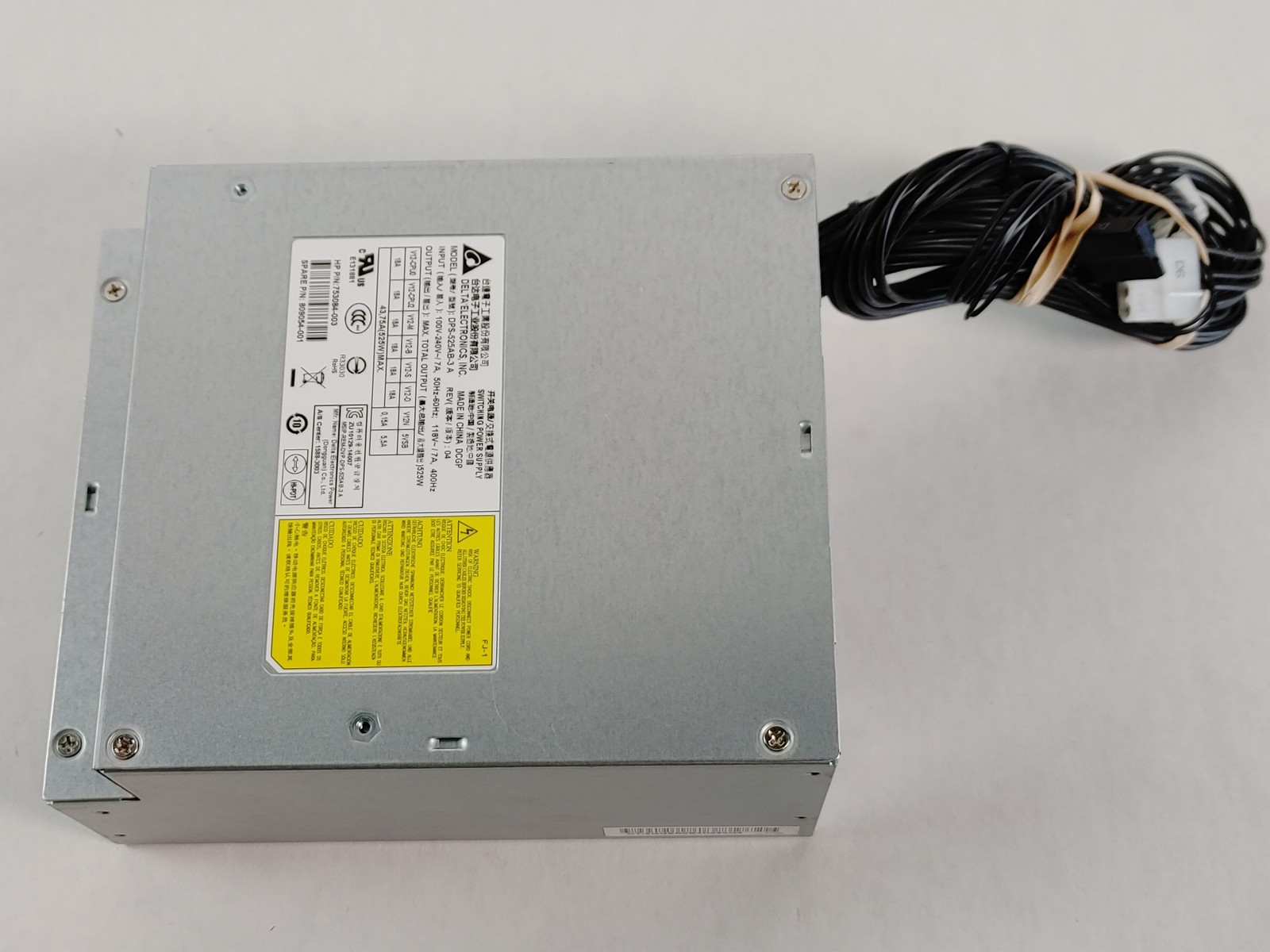 HP Z440 Workstation 18 Pin 525W Desktop Power Supply 753084-003