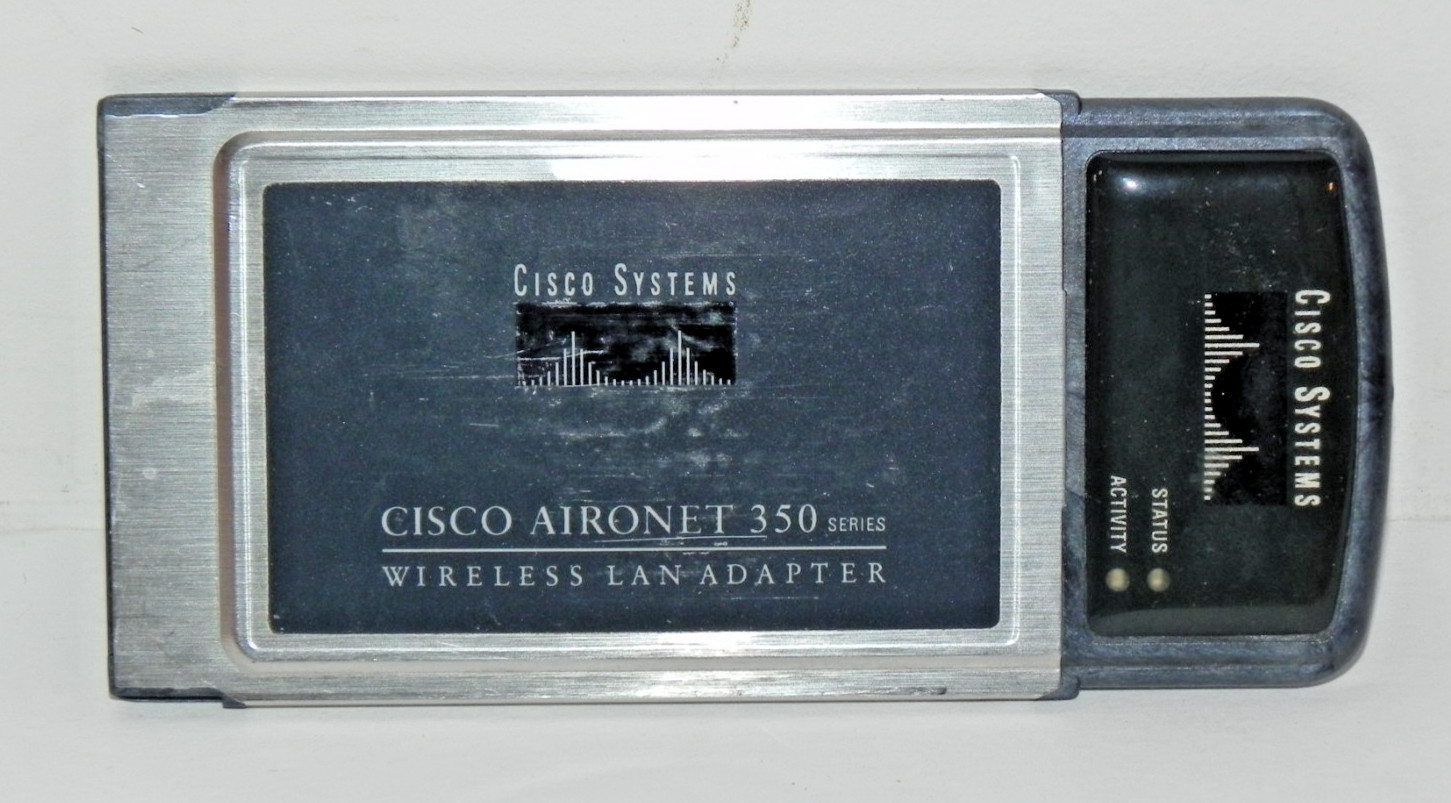 Cisco AIRONET 350 Series - PCM350 WIRELESS LAN ADAPTER -  
