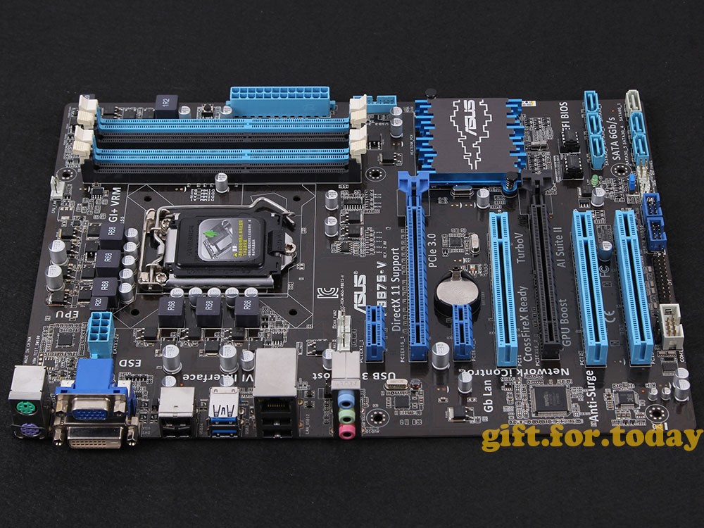 Original ASUS P8B75-V Intel B75 Motherboard LGA 1155/Socket H2 DDR3