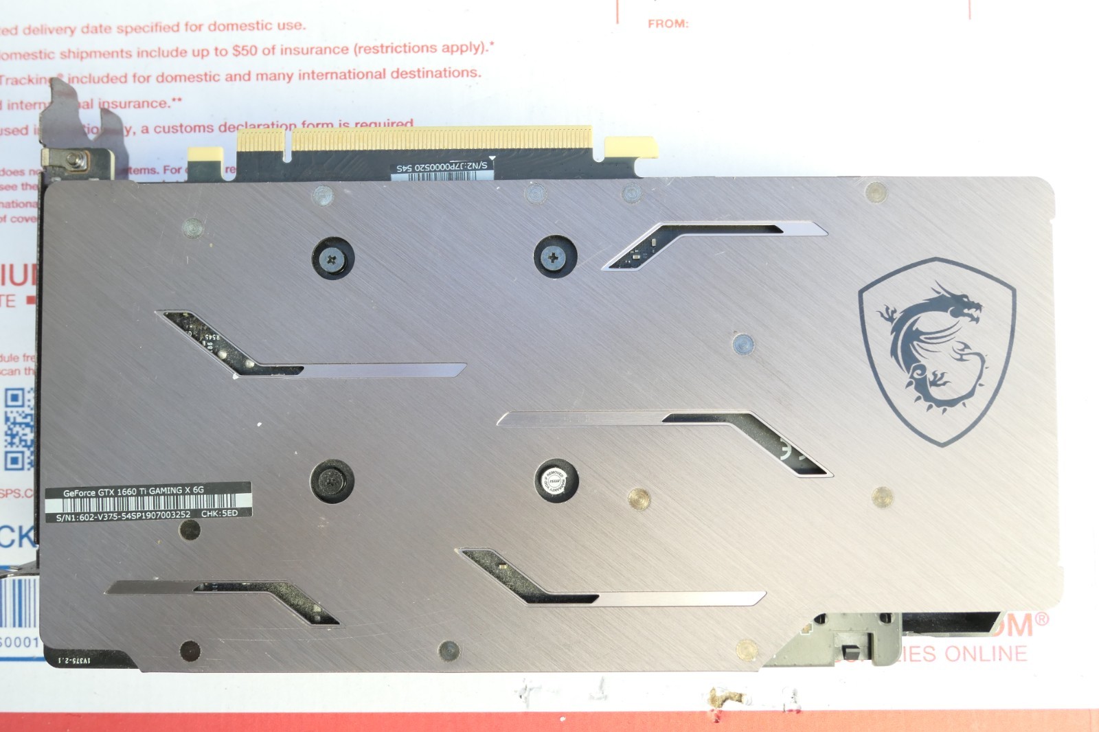 MSI GeForce GTX 1660 Ti Gaming X 6GB GDDR6 - tested
