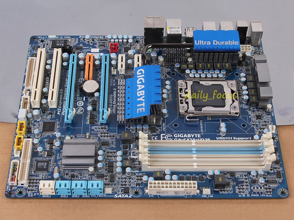 Gigabyte GA-EX58-UD3R Motherboard Socket LGA 1366 DDR3 Intel X58 Express