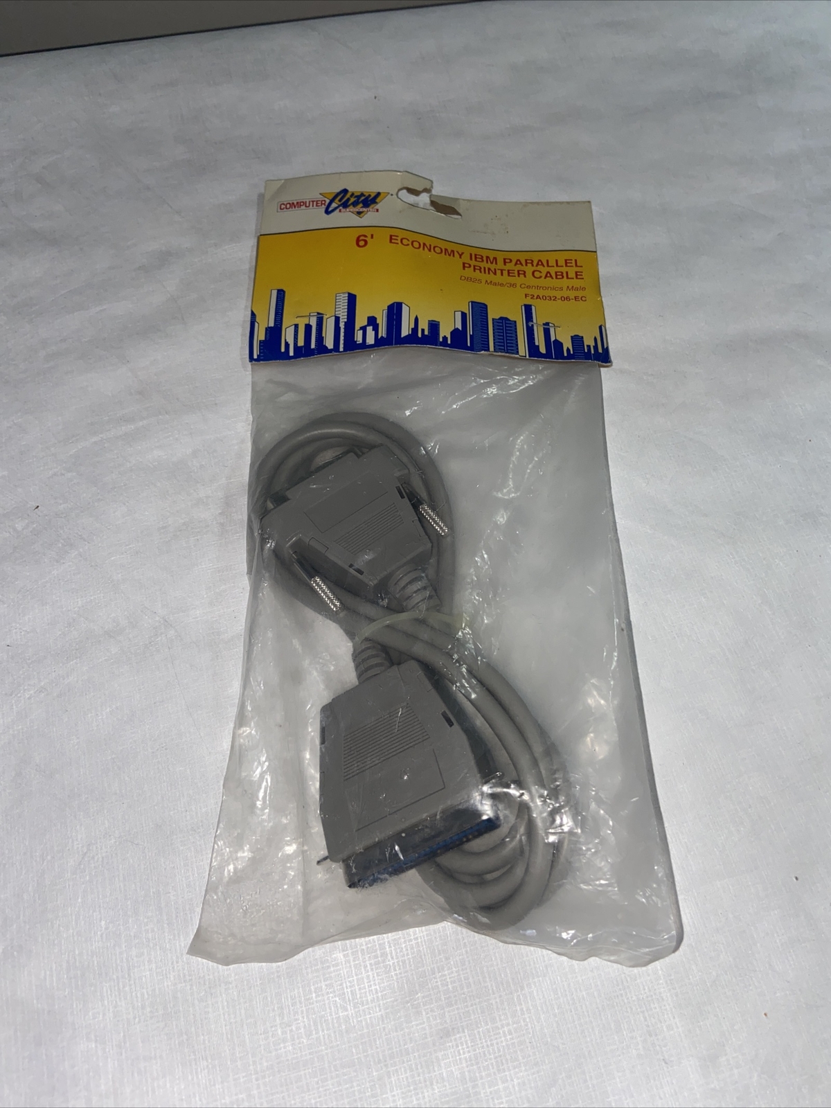 Computer City Economy IBM Parallel Printer Cable F2A032-06-EC