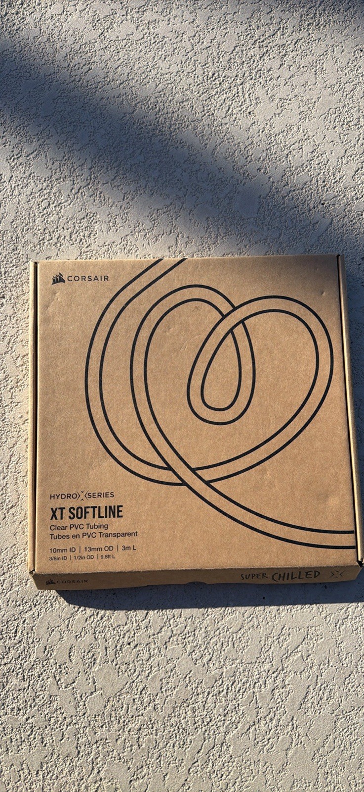 Corsair Hydro X Series XT Softline Clear PVC Tubing 10mm ID | 13mm OD | 3m L