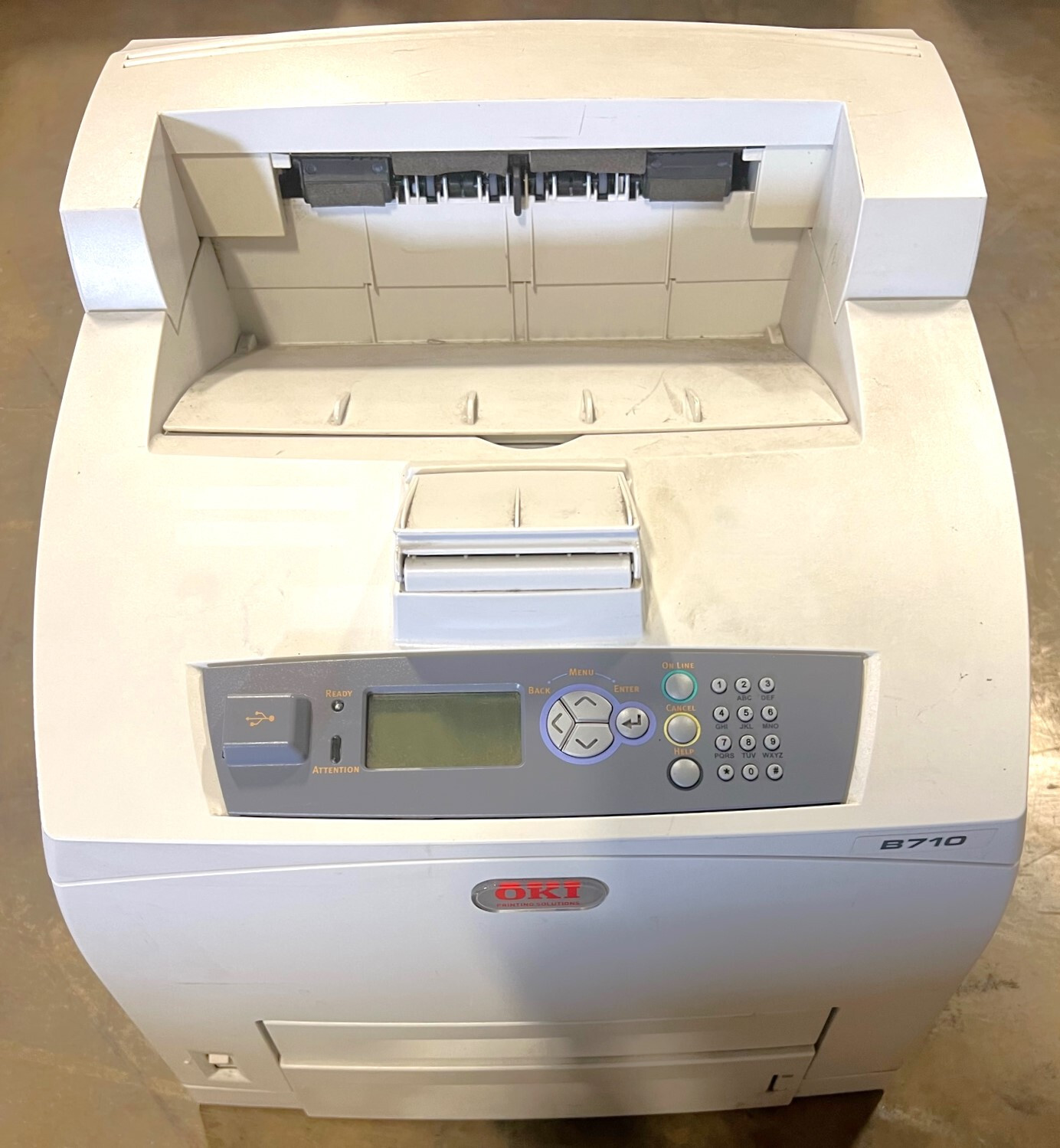 OkiData  B710N  MONOCHROME NETWORK LASER PRINTER 110V