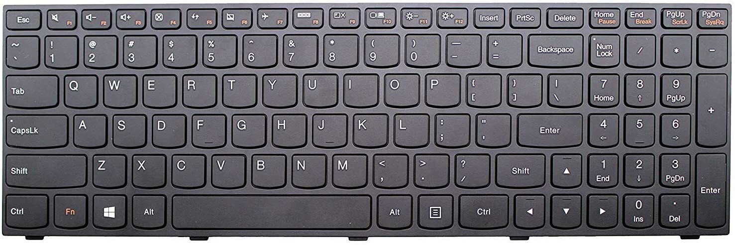 Original US Non-Backlit Keyboard for Lenovo Z70-80