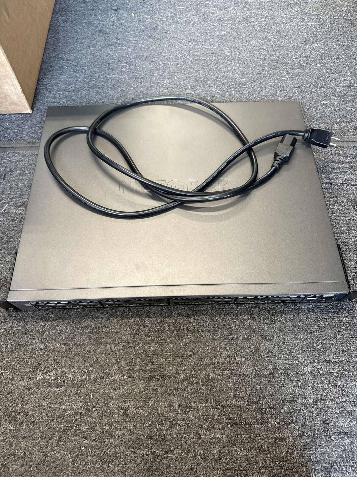 NetGear ProSafe S3300-52X-PoE+ 48 Port Gigabit Stackable Network Switch, TESTED