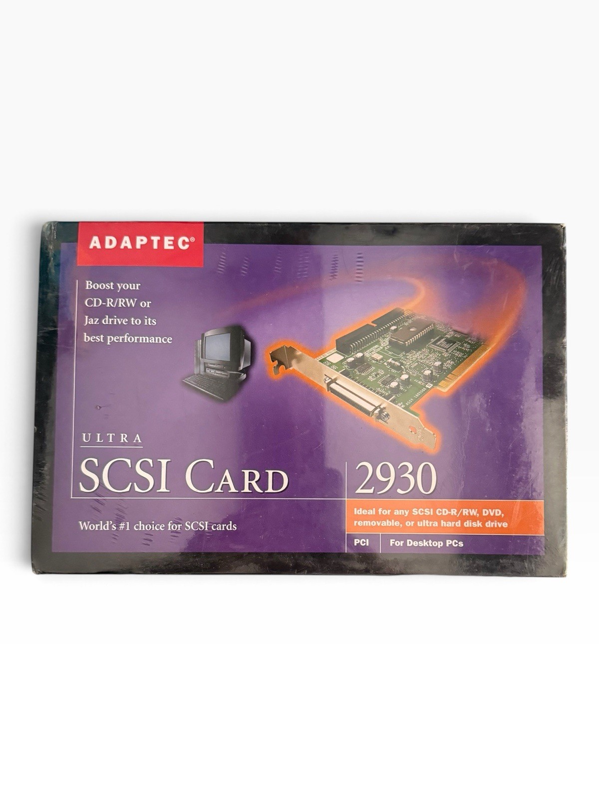 Adaptec AHA-2930U Ultra SCSI PCI Controller Card Kit New Sealed NOS
