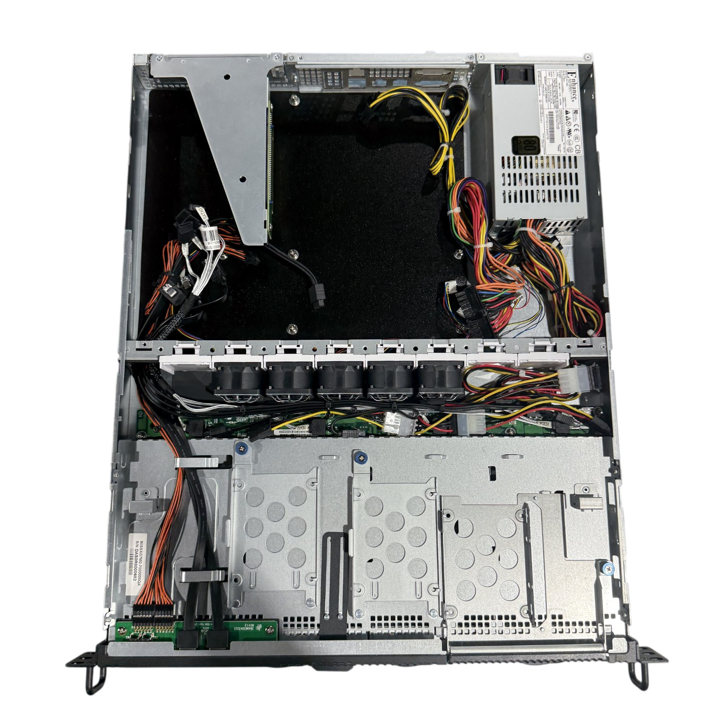 ASrock  1U rackmount server chassis 4 Bay power supply ENP-7140B2 400WATT