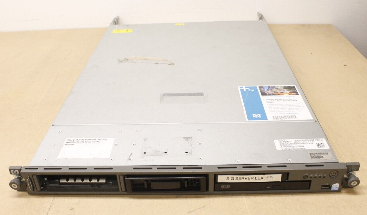HP PROLIANT DL320, x2 1GB RAM, Intel Pentium 660 3.6GHZ, NO HDD
