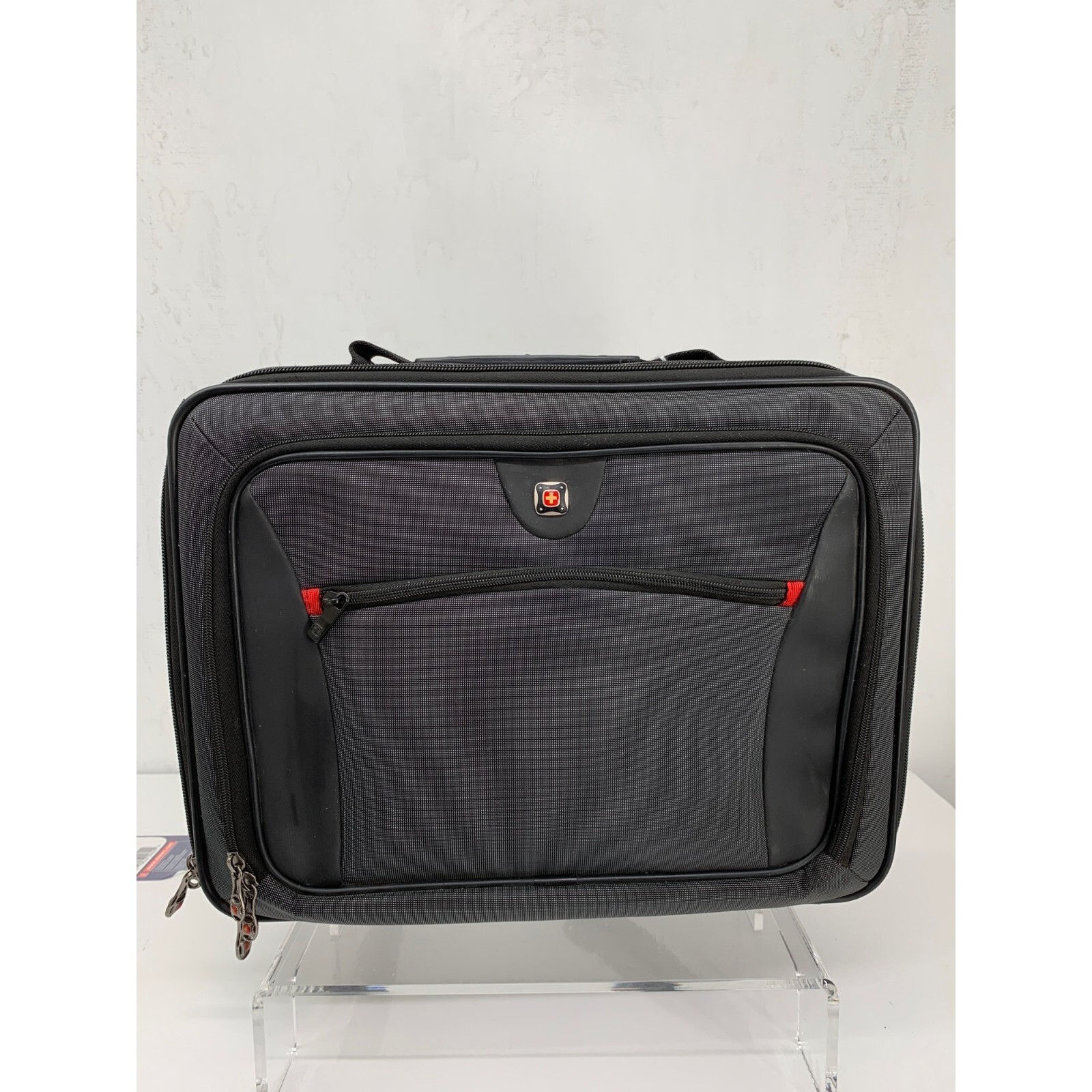Swiss Gear by Wenger The Insight GRY BLK Computer Case 15" Nylon PVC