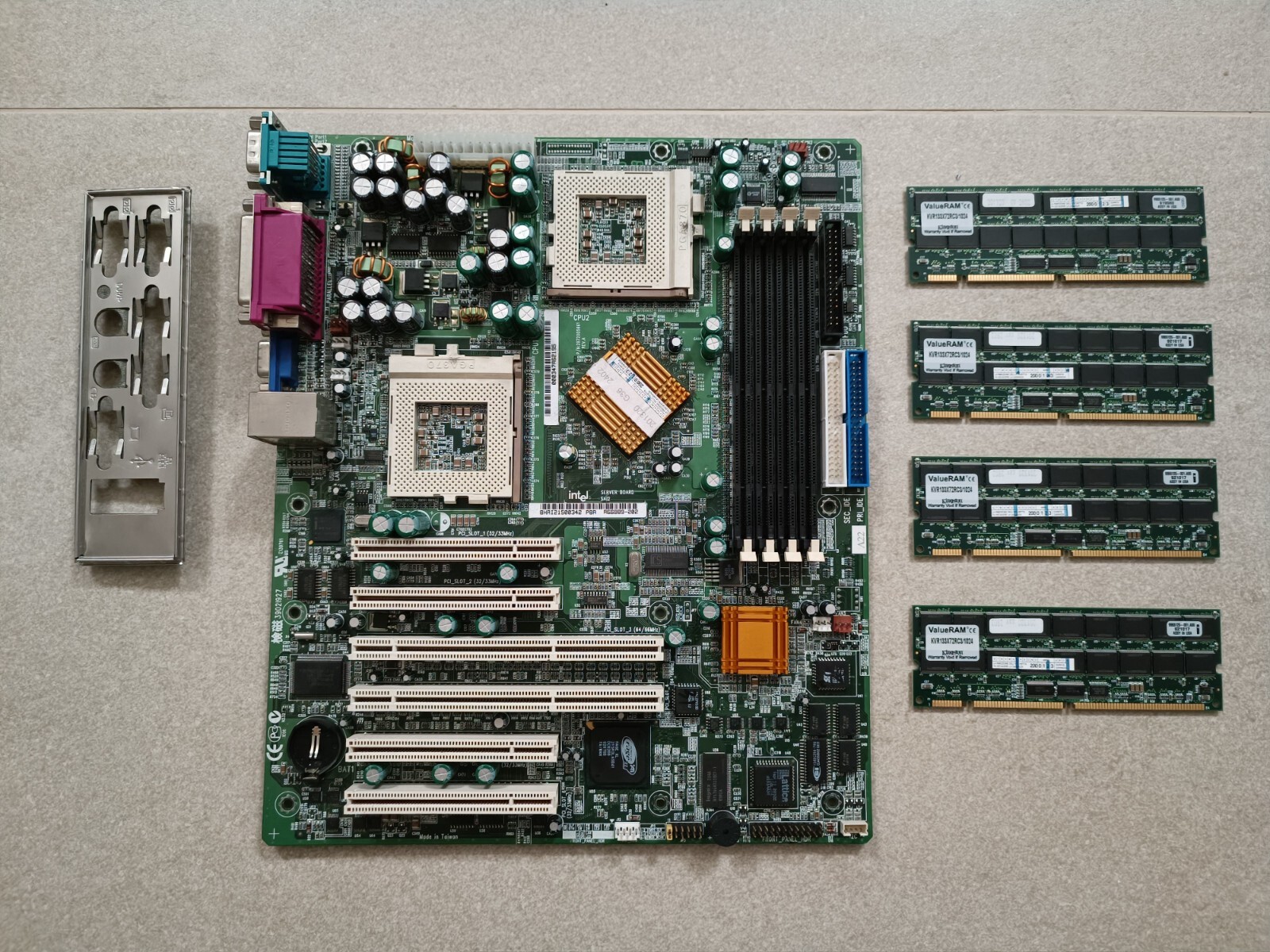 🔴Intel SAI2 Dual Socket 370 Vintage Motherboard [Working]