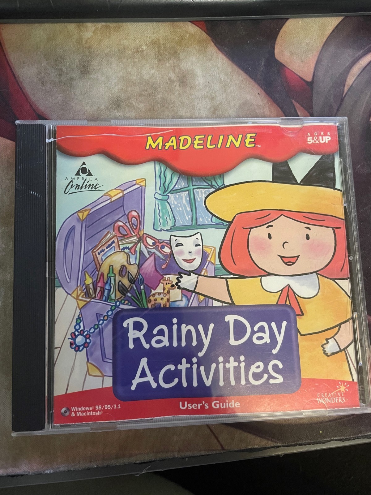 Madeline: Rainy Day Activities for Windows/MAC CD-ROM with instructions