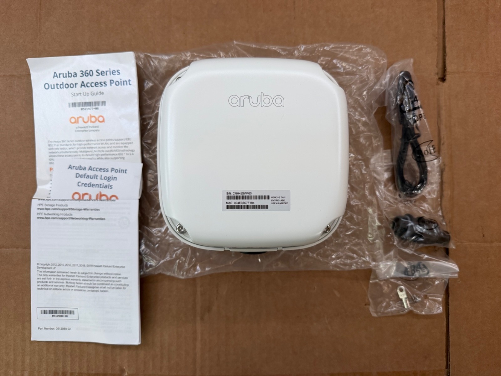 Aruba APEX0365 AP-365 (US) Outdoor Access Point JX967A