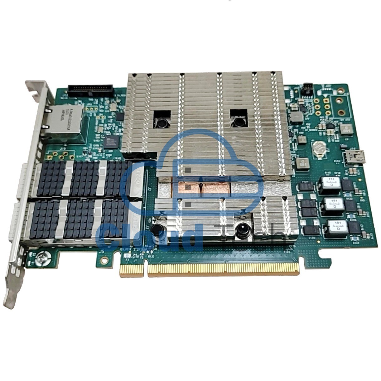 BF2M515A NVIDIA BlueField-2 2-Port DPU 200Gbps PCI-E 4.0 QSFP56 Network Adapter