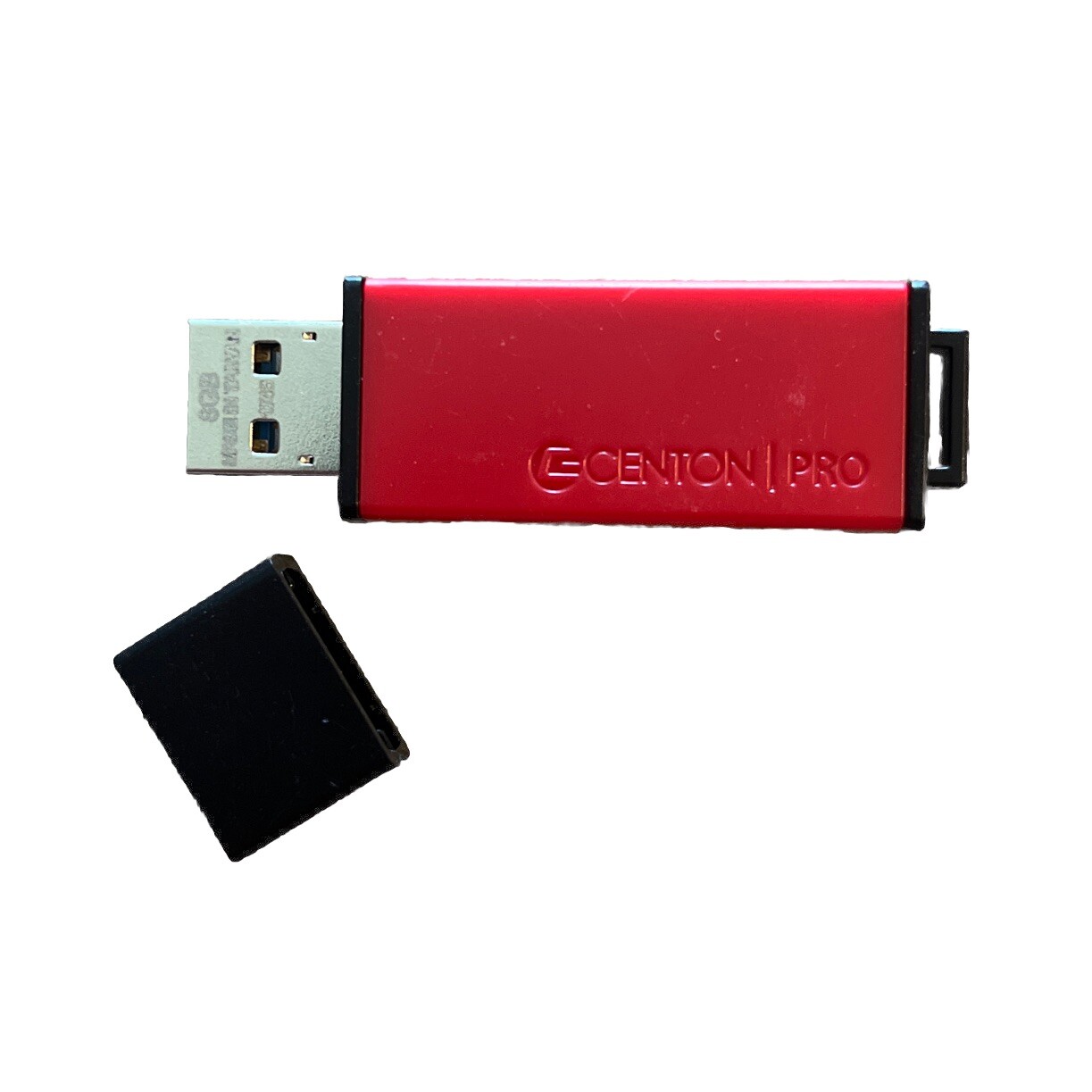 Centon 8GB USB 2.0 DataStick Pro2 Flash Drive - Red - Lightweight & Durable