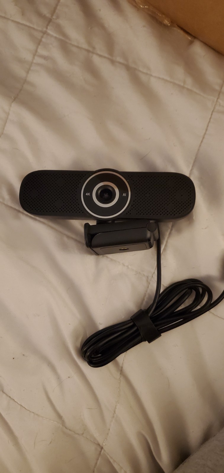POWIFO CC1006C 4K AI USB Type-C Clip-On Webcam Black